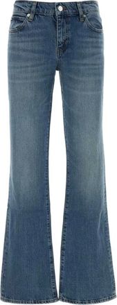 Frame Denim Off Duty Rodeo Jeans - Dames - Flared Jeans - Blauw - W25 - Katoen - Jeans