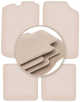 OEM Alfombrillas Premium Beige Para: Volkswagen Golf I Hatchback 1974-1983