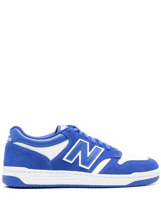New Balance 480 low-top leather sneakers - Blue