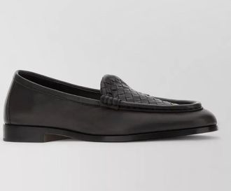 Bottega Veneta leather silenzio loafers
