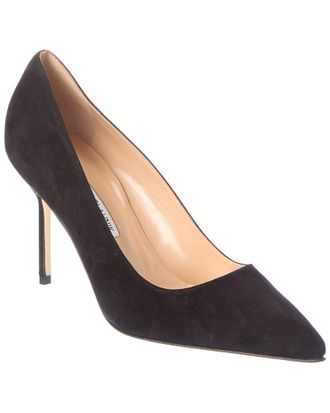 Manolo Blahnik BB 90 Suede Pump