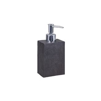 tomasucci Slate soap dispenser, black cement
