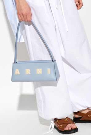 Marni Bag With Logo, Womens, Blue