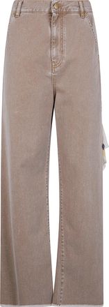 Darkpark Sienna Loose Side Split Denim