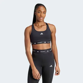 adidas Sport-BH ADIDAS PERFORMANCE TF BRA, Damen, Gr. XL, N-Gr, schwarz, Obermaterial: 73% Polyester, 27% Elasthan, BHs Sport-BH