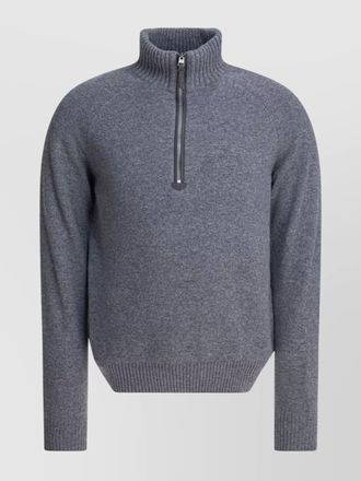 Tom Ford knitwear ribbed collar cuffs hem