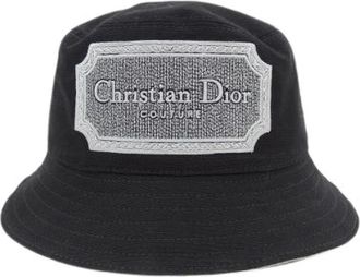 Dior Pre-owned Accessories, male, Black, Size: ONE SIZE Pre-owned Hat