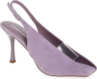 Jeffrey Campbell Patrizia Slingback Pump in Lilac Suede at Nordstrom, Size 7.5