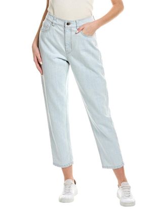 Brunello Cucinelli Light Wash Straight Jean