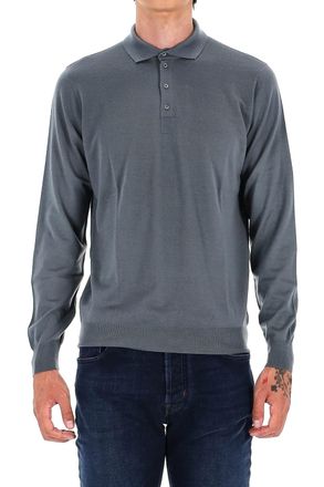 Drumohr Extrafine Super 140s Wool Polo