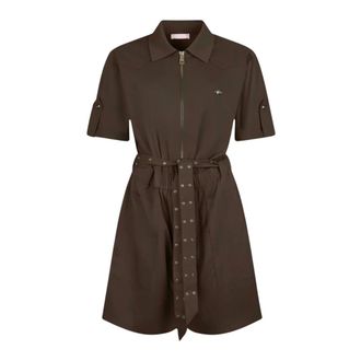 Liu Jo Dames, Jumpsuits & Playsuits, Bruin, Maat: S