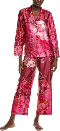 Natori 2Pc Top & Pant Pajama Set
