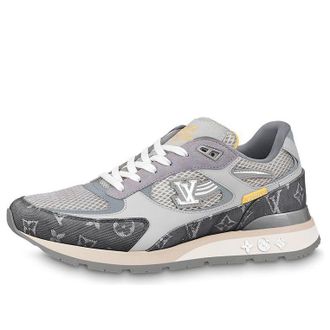 Louis Vuitton Run Away Sneakers Grey Yellow 1ABFBR
