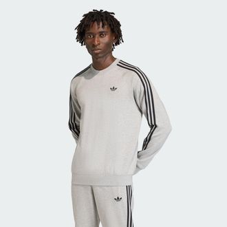 adidas Mens adidas 3-STRIPES CREW Sweatshirt