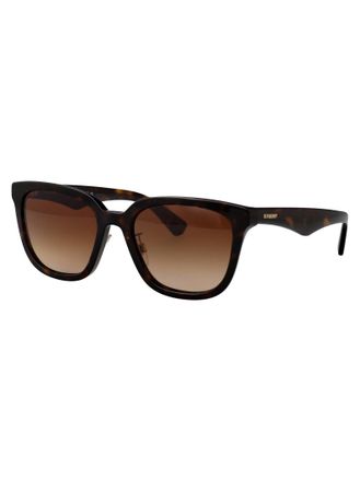 Burberry 0BE4446D Dark Havana Acetate Sunglasses - Brown