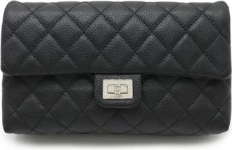 Chanel Pre-owned Leren Heuptas - Dames - Vintage Heuptassen - Zwart - ONE Size - Leer - Vintage