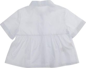 Marni Girls Shirt White Cotton Blouses And
