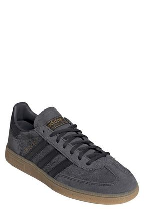 adidas Gender Inclusive Handball Spezial Sneaker in Carbon/Core Black/Gum4 at Nordstrom, Size 10.5 Womens