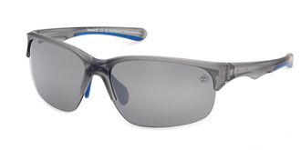 Timberland TB00082 Polarized 20D Mens Sunglasses Grey Size 67