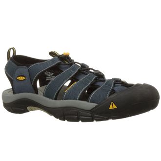 Keen Newport H2 Textile Mens Lace Up Sandals - Navy Medium Grey - Size:UK 10.5