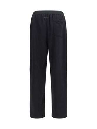 Maison Margiela Cotton Elastic-Waist Sweatpants - Black