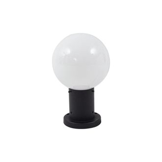 Lindby L&aacute;mpara para exterior de vidrio blanco