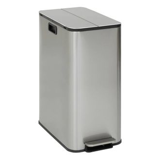 5five Simply Smart Cubo De Pedal Delta 2x28l Acero Inoxidable - 5five