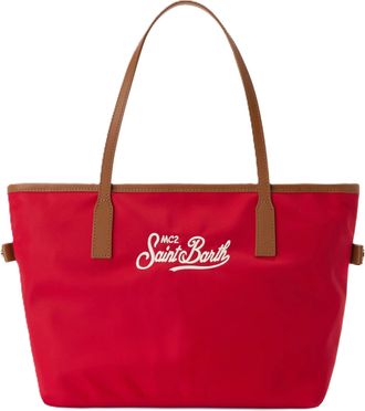 MC2 Saint Barth Compact Nylon Shoulder Bag with Adjustable Handles