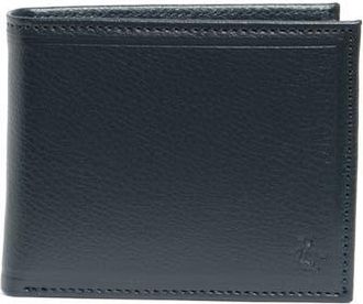 Original Penguin Pebbled Leather Bifold Wallet in Navy at Nordstrom Rack