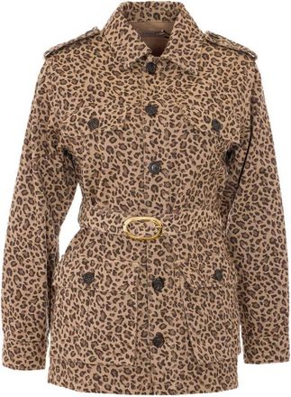 Twinset Shirt Jacket With Belt