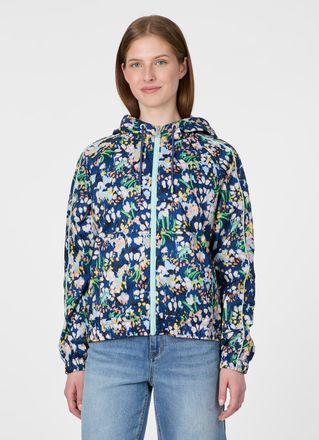 Ragwear Allwetterjacke RAGWEAR ANDRIN PRINT, Damen, Gr. XXL, night blau, Web, Obermaterial: 100% Polyester, bedruckt, normal, Jacken Allwetterjacke, Aus d&uuml;nne