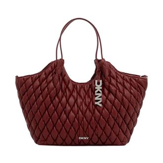 DKNY Dkny, Dames, Tassen, Rood, Maat: ONE Size Leer