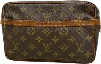 Louis Vuitton Brown Clutch Bag (Pre-Owned)