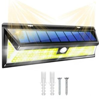 OEM Farola Solar Cob Con Sensor De Movimiento Y Crep&uacute;sculo, 340 W