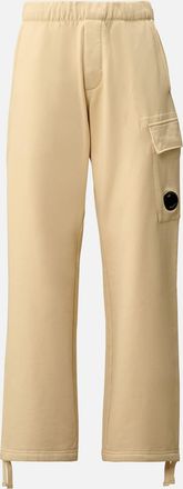 C.P. Company C. P. Company Sweatpants Cargo Pant In Diagonal Raised Fleece