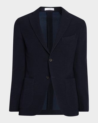 Boglioli Men & apos;s Wool Pique K Jacket