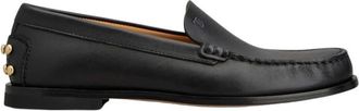 Tod's Cuoio 03M Pantofola Gommini Me - Dames - Loafers - Zwart - 37 EU - Leer - Schoenen