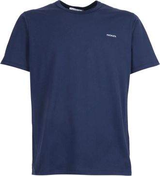 Premiata T-Shirt Jersey - Heren - T-shirts - Blauw - M - Katoen - Tops