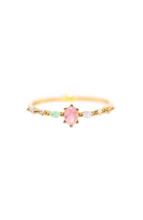 Girls Crew Pastel Sherbet Ring in Gold at Nordstrom, Size 6