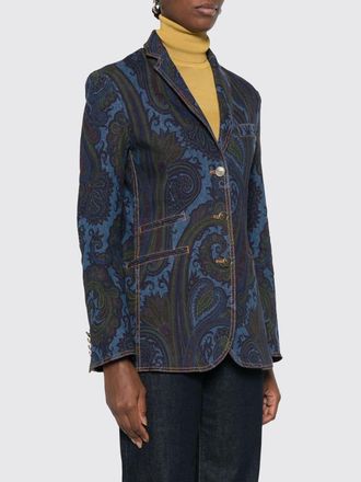 Etro Jeans Woman color Multicolor