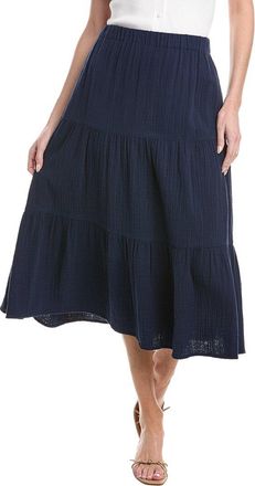Tommy Bahama Gauze Tiered Midi Skirt