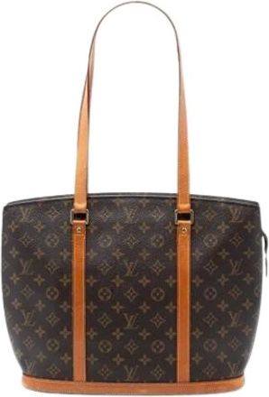 Louis Vuitton Pre-owned Tote Bags, female, Brown, Size: ONE SIZE Pre-owned Babylone Tote Bag