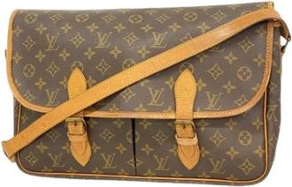 Louis Vuitton Pre-owned Cross Body Bags, female, Brown, Size: ONE SIZE Pre-owned Shoulder Bag