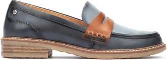 Pikolinos Aldaya Loafer - Dames - Loafers - Blauw - 35 EU - Leer - Schoenen