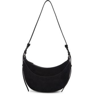 BCBGeneration Convertible Crescent Shoulder Bag in Black at Nordstrom Rack