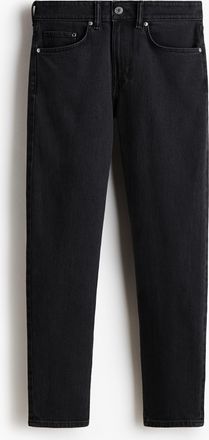 H&M Tapered Jeans - Schwarz