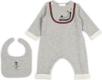 Gucci B L/S Set regalo in cotone infeltrito J