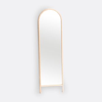 La Redoute Interieurs Spiegel op voet / eiken psyche 50x170 cm, Nabou