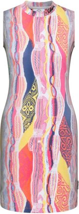 Carlo Colucci Elegante Bodycon Jurk - Dames - Korte kleedjes - Veelkleurig - XL - Kleedjes