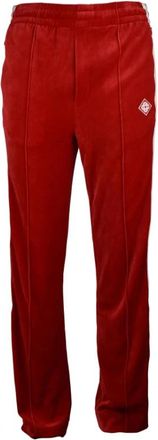 Casablanca Laurel Trainingsbroeken - Heren - Sweatpants - Rood - S - Katoen - Broeken